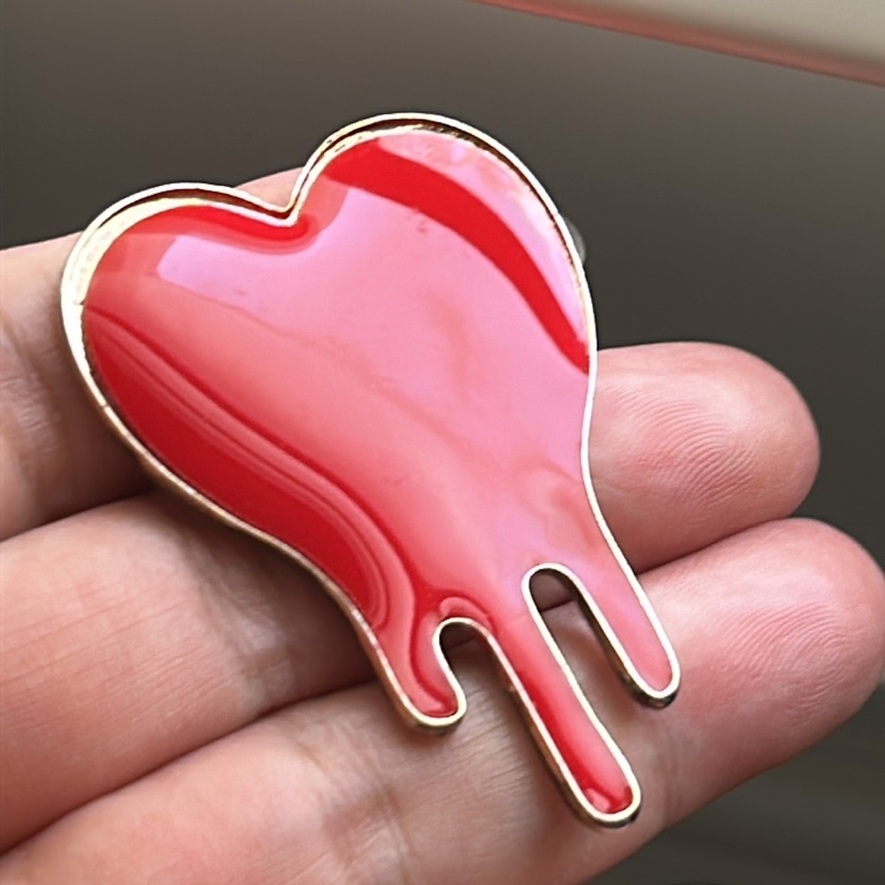 Bleeding Heart Ring - image 2
